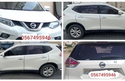 NISSAN XTRAIL 2015 4 WD WHITE GCC SPEC WELL MAINTAINED