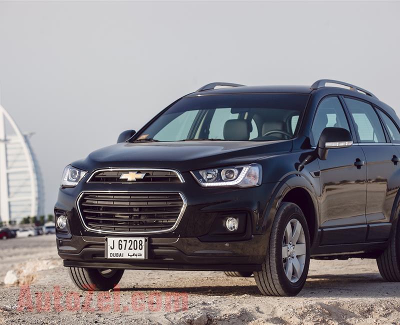 Urgent Sale Chevrolet Captiva 2016 GCC Single Owner