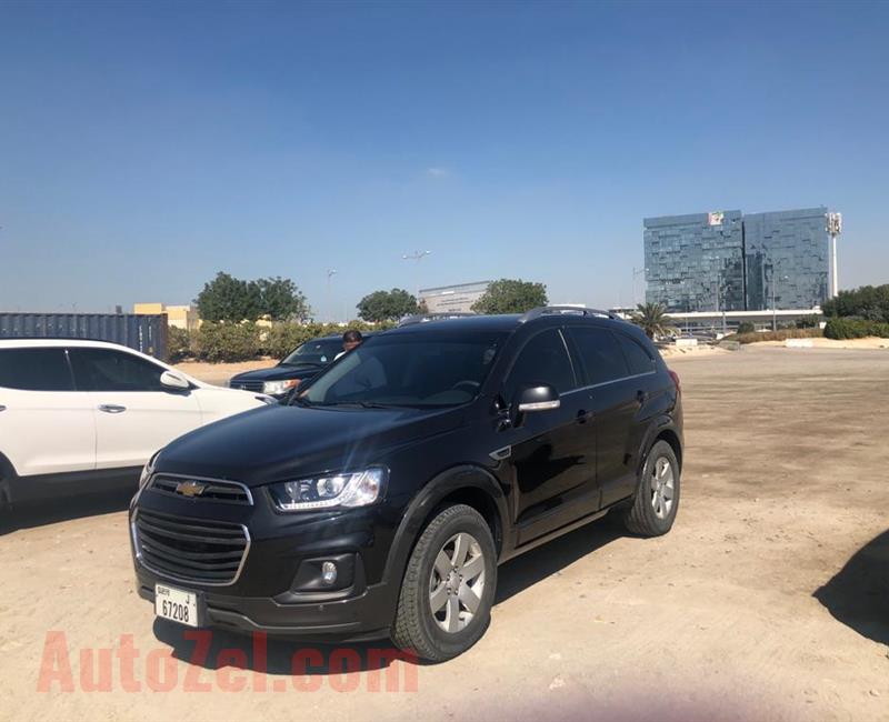 Urgent Sale Chevrolet Captiva 2016 GCC Single Owner