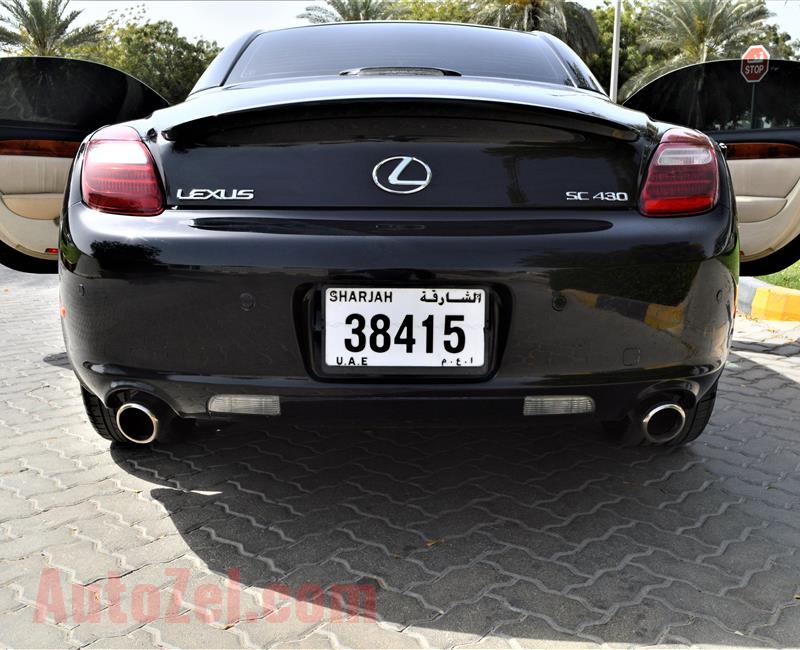 2007 Lexus SC 430 - GCC Specs 