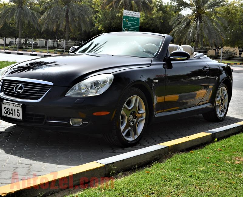 2007 Lexus SC 430 - GCC Specs 