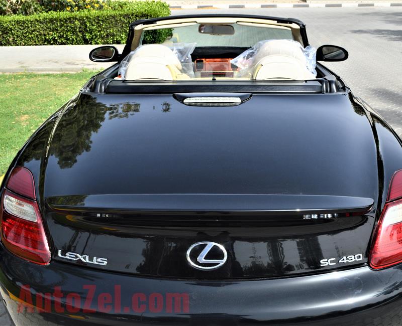 2007 Lexus SC 430 - GCC Specs 