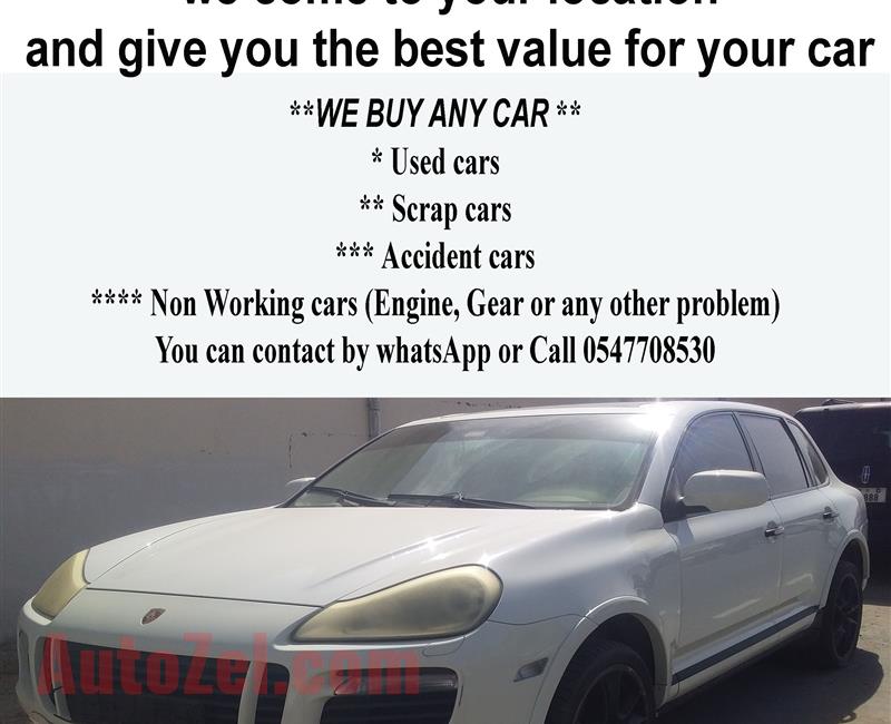 we are buying scrap car 0547708530