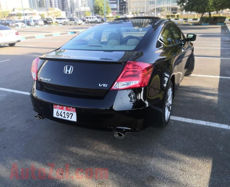 Honda Accord V6, 2012 Model