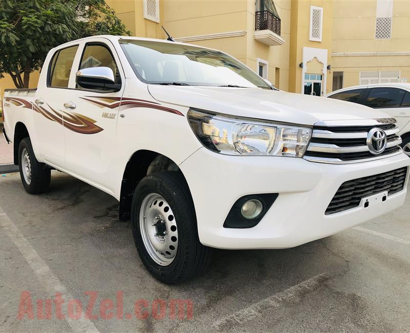 4X4 Double Cab 2018-GCC-Manual Transmission-Low Mileage-Excellent Condition-0504046986