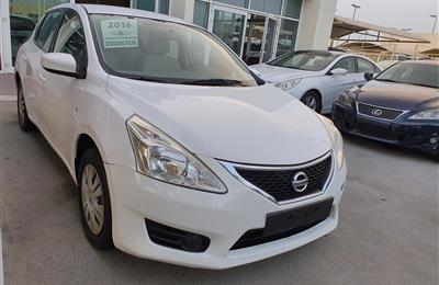 Nissan Tiida 2016 (410Dhs per Month) نيسان تيدا 2016 410...