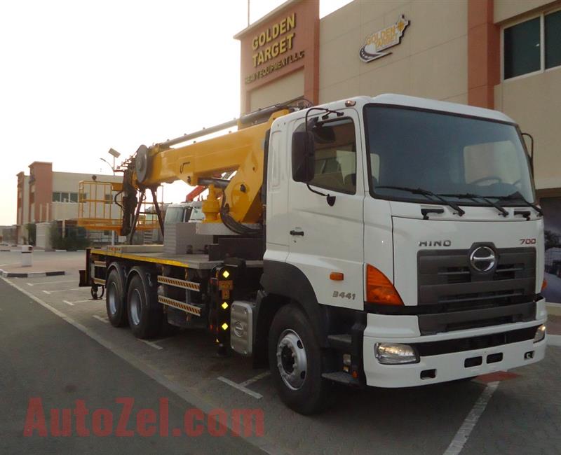 HINO 3441 6X4 2016 TRUCK WITH UZMANLAR 37 METER MAN LIFT