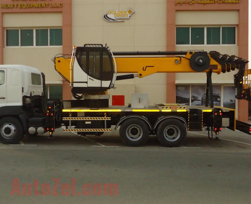 HINO 3441 6X4 2016 TRUCK WITH UZMANLAR 37 METER MAN LIFT