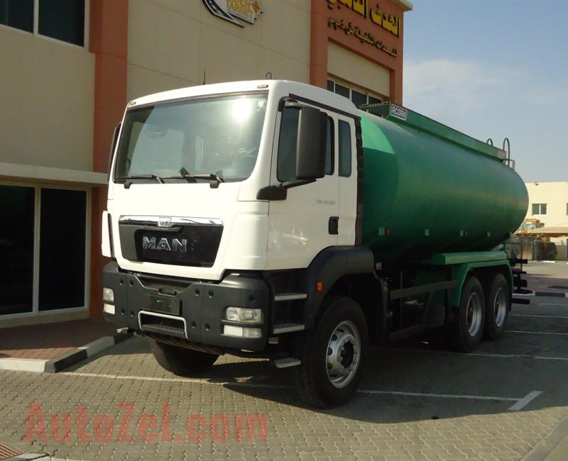 MAN TGS 40.360 6X4 2015 WATER TANKER