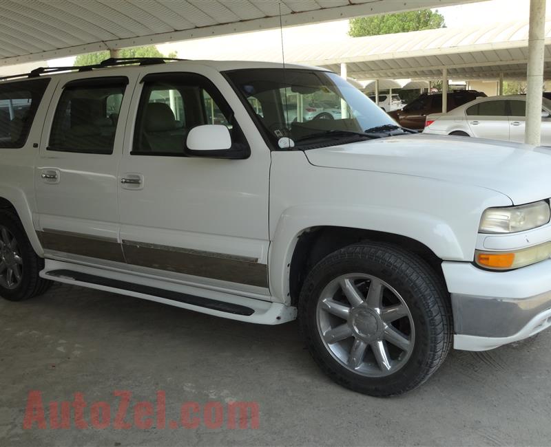 2004 CHEVROLET SUBURBAN LT AUTO RIDE, GCC SPECS, ACCIDENT FREE, DEALER MAINTENANCE AND REPAIRS