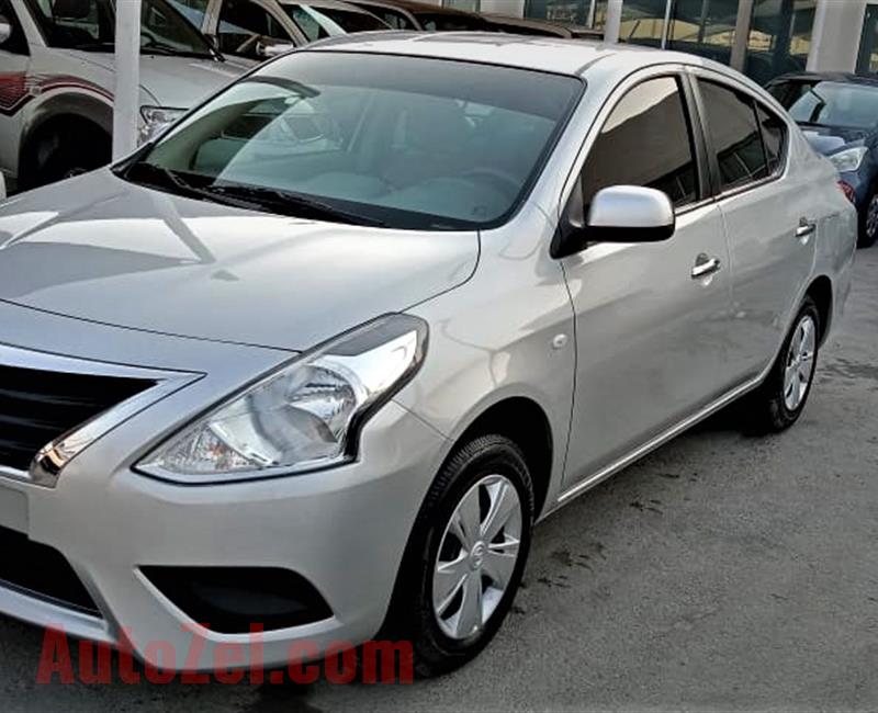 NISSAN SUNNY 2018 FREE ACCIDANT