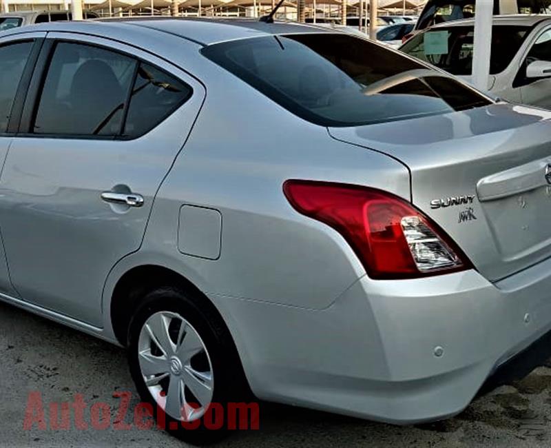 NISSAN SUNNY 2018 FREE ACCIDANT