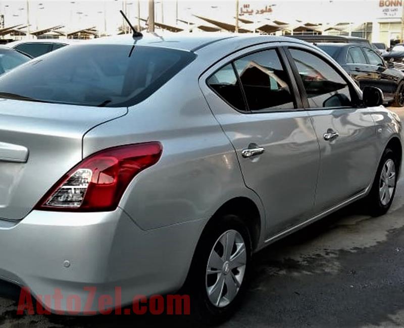 NISSAN SUNNY 2018 FREE ACCIDANT