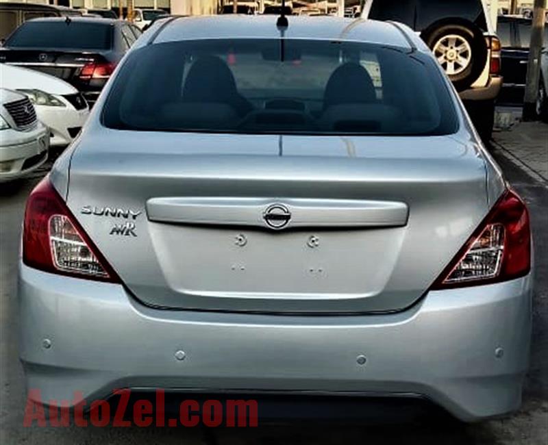 NISSAN SUNNY 2018 FREE ACCIDANT