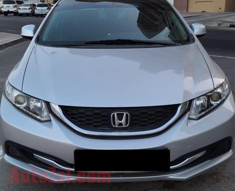 Honda Civic 2014 GCC Full Honda service