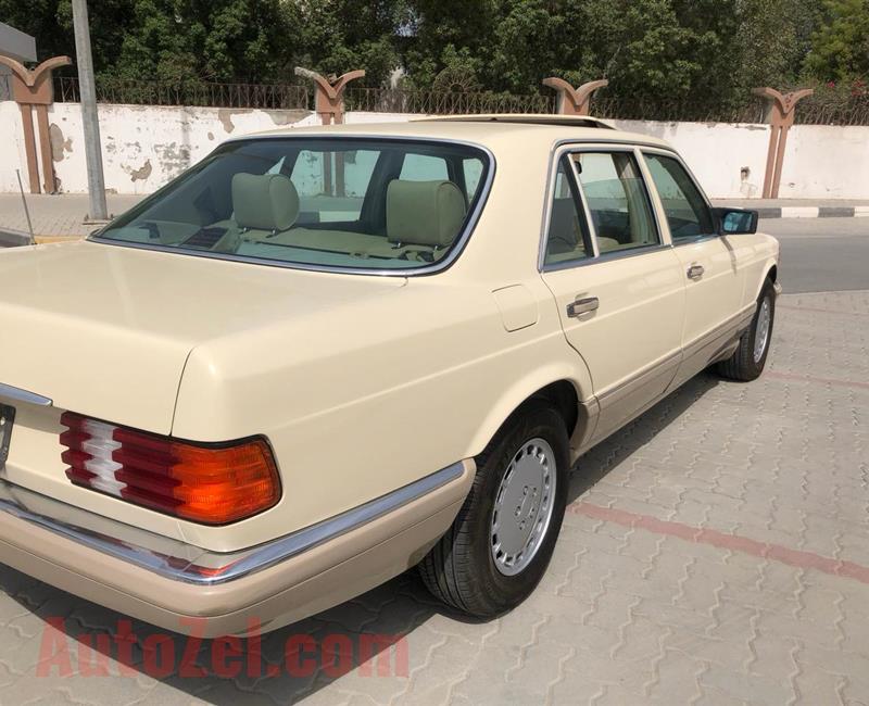 Mercedes SEL560 usa 1989