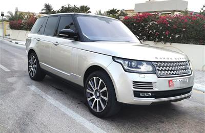 For sale Range Rover supercharged GCC specs Model 2014...