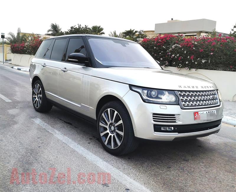 For sale Range Rover supercharged GCC specs Model 2014 Price 128.000