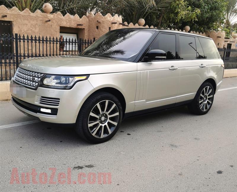 For sale Range Rover supercharged GCC specs Model 2014 Price 128.000
