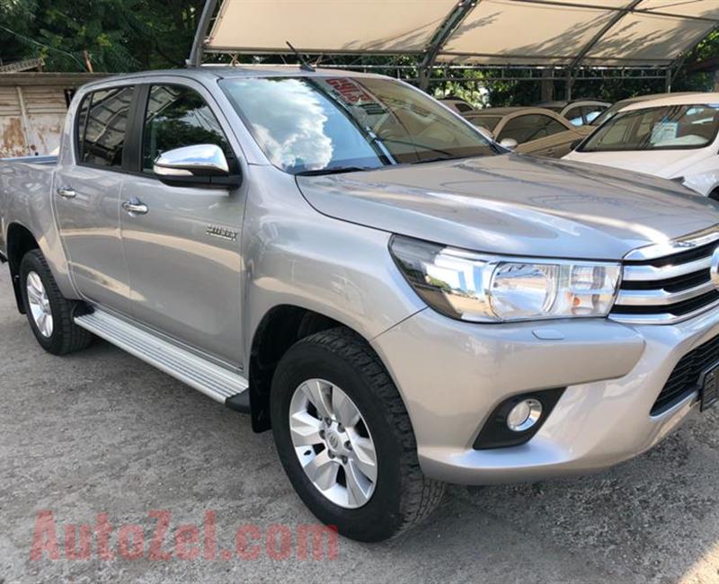 2018 TOYOTA HILUX DOUBLE CABIN FOR SALE, whats app me +971588376413