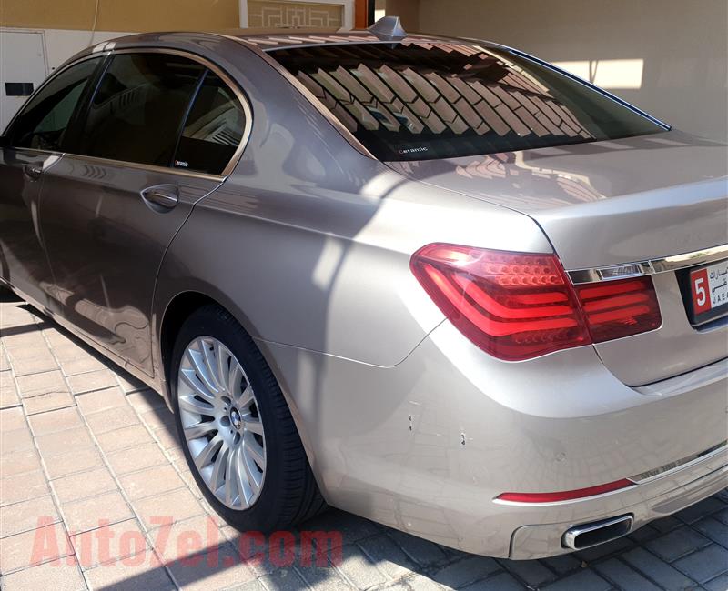 BMW-740 LI, face-lift Gcc full option extremely clean low mileage 