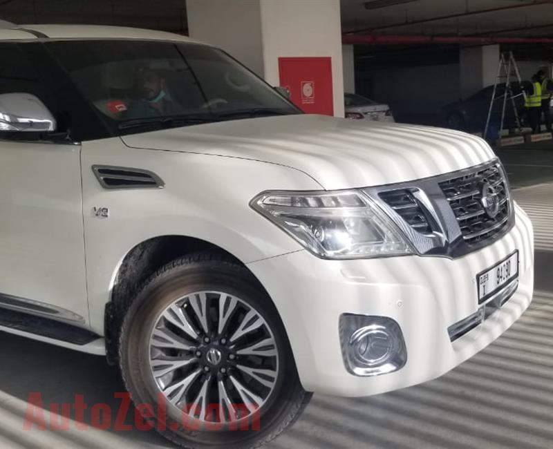 nissan patrol 2016 LE  big engine