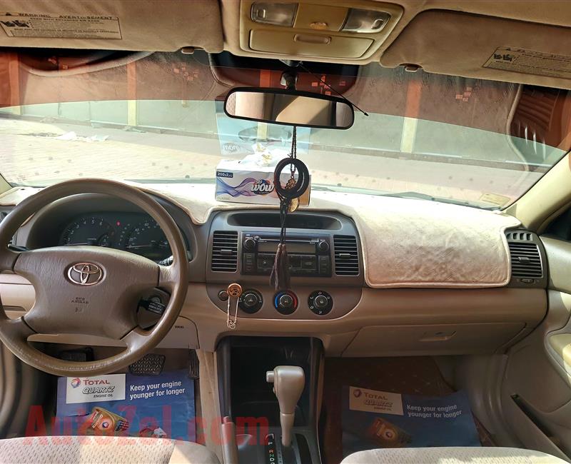📢 TOYOTA CAMRY  2004 AMERICAN Specs LE. in EXCELLENT Condition. 📞CALL or What's App 058 - 97 97 00 8.   ☑️ Clean & in Excellent condition, Automatic Transmission Gear, 4-CYLINDER, 