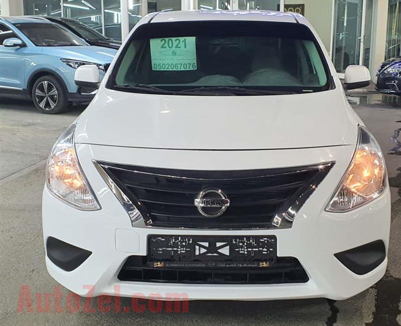 Nissan Sunny 2021 Full Automatic free accident بدون من الخوادث