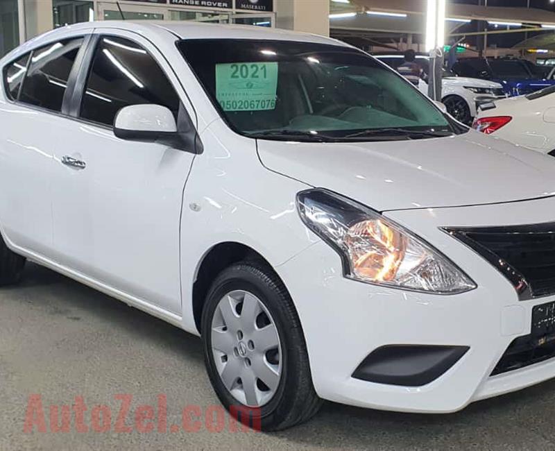 Nissan Sunny 2021 Full Automatic free accident بدون من الخوادث