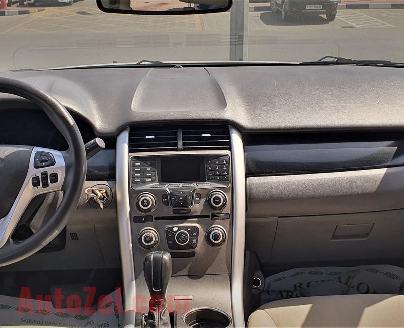 FORD EDGE SEL AWD 2013 GCC.FULL AUTOMATIC Free accident  