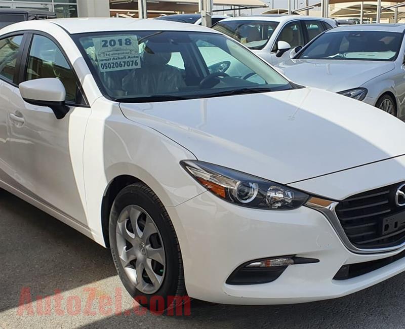 Mazda 3- 2018 – perfect condition free accident Full service History