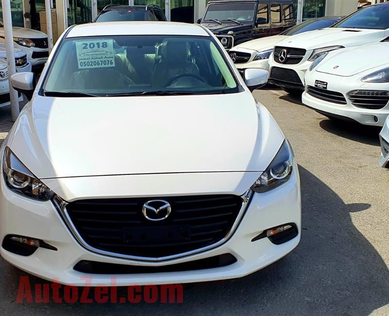 Mazda 3- 2018 – perfect condition free accident Full service History