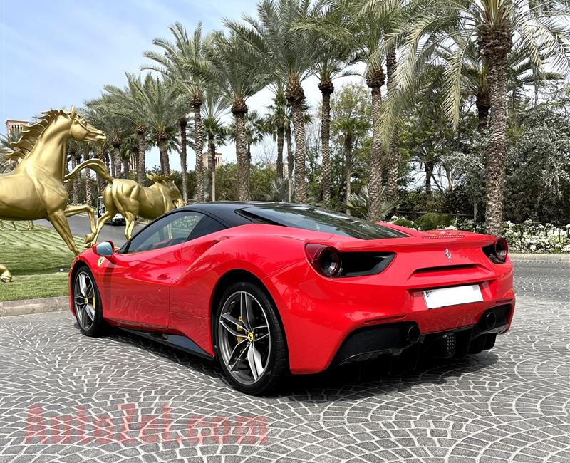 Ferrari 488 GCC full service history