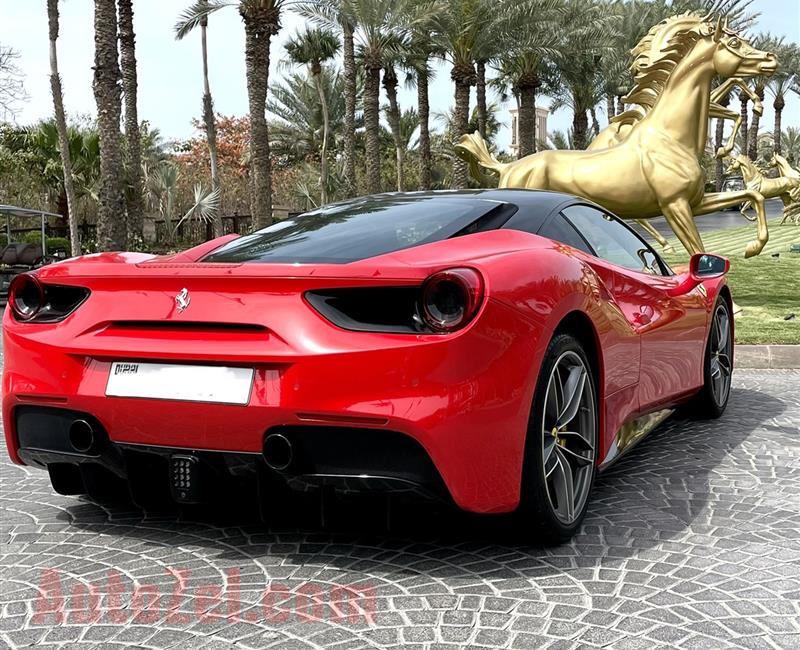 Ferrari 488 GCC full service history