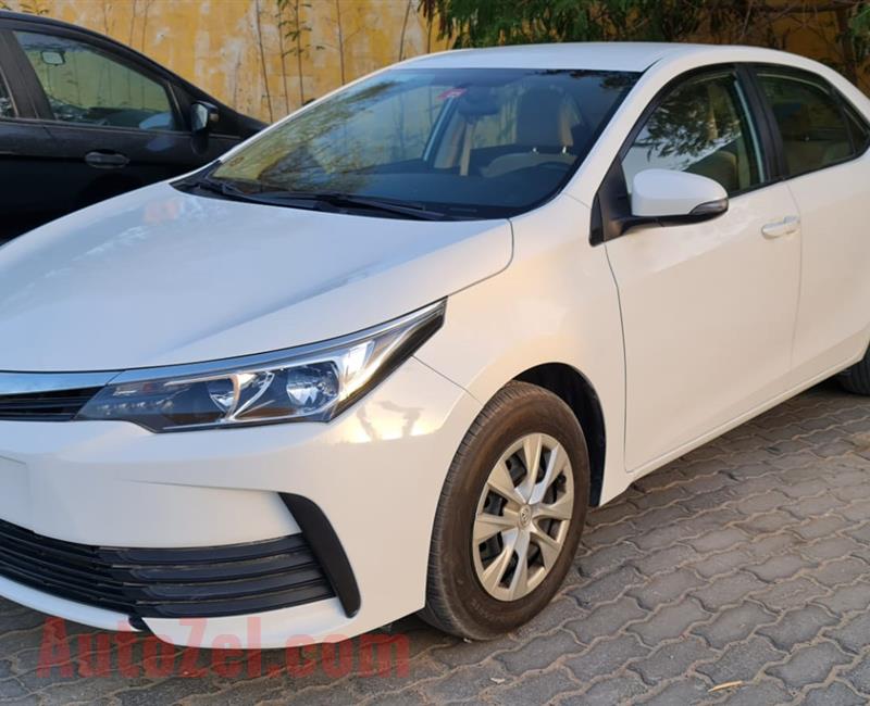 Toyota corolla SE 1.6 Gcc 2018 Free accident