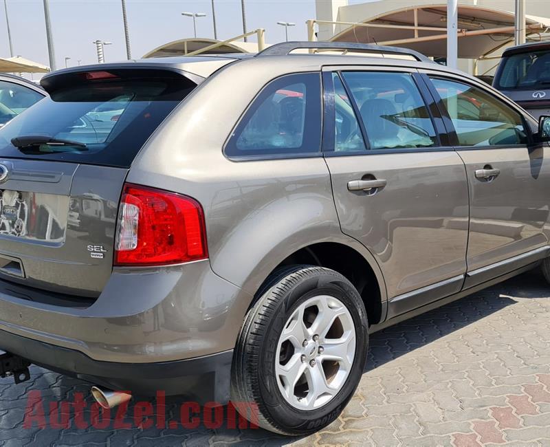 FORD EDGE SEL AWD 2014 GCC FULL AUTOMATIC Free accident