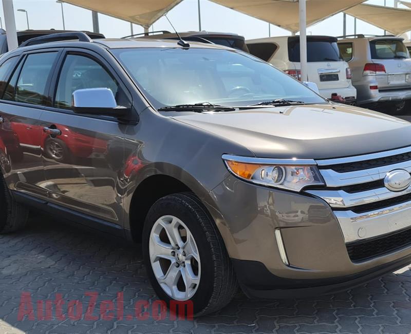 FORD EDGE SEL AWD 2014 GCC FULL AUTOMATIC Free accident