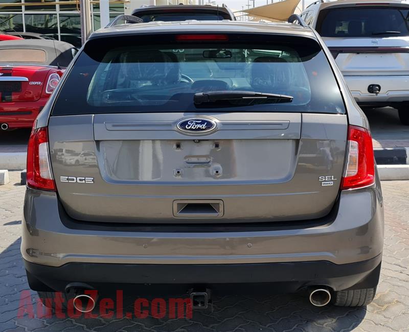 FORD EDGE SEL AWD 2014 GCC FULL AUTOMATIC Free accident