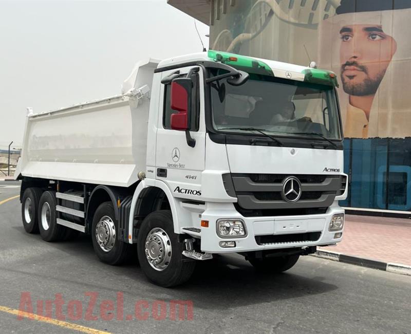 MERCEDES BENZ ACTROS 4141 DUMPER TRUCK 