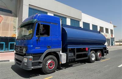 MERCEDES BENZ ACTROS 2541 WATER TANKER TRUCK 