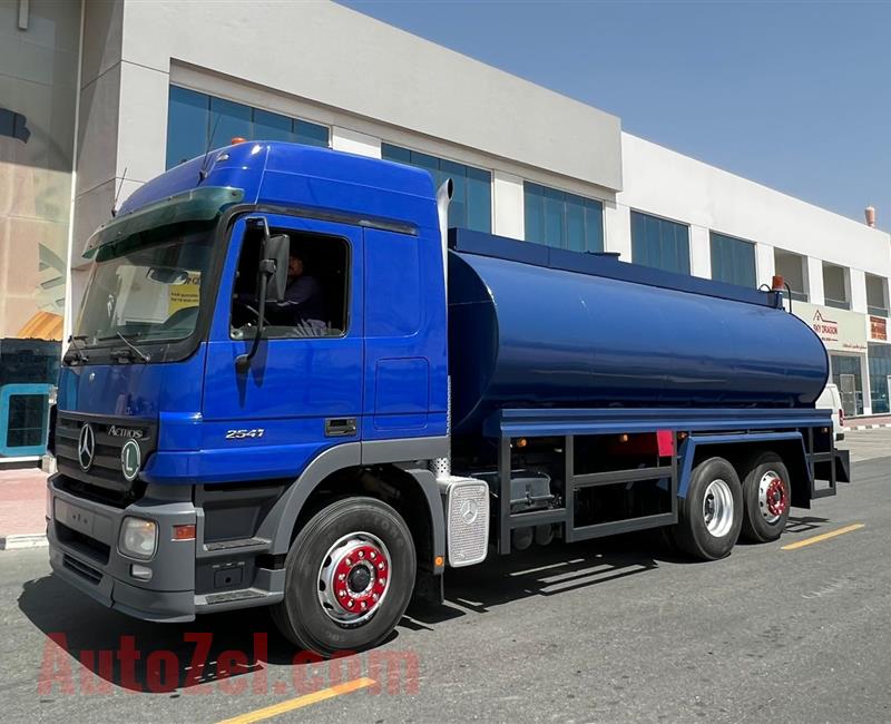 MERCEDES BENZ ACTROS 2541 WATER TANKER TRUCK 