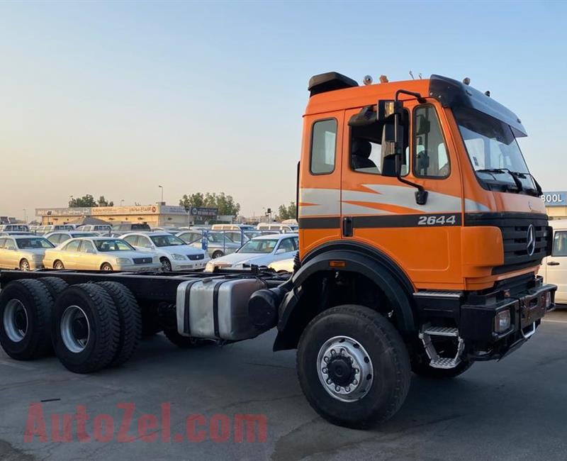 MERCEDES BENZ 2644 LONG CHASSIS TRUCK 