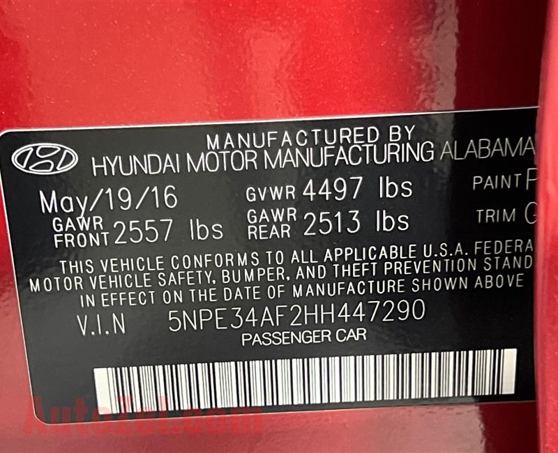 Hyundai Sonata Sport 2017