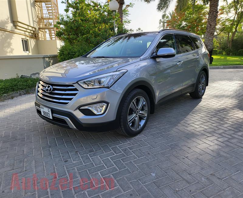 Hyundai Grand Santa fe 2016 GCC  Full option