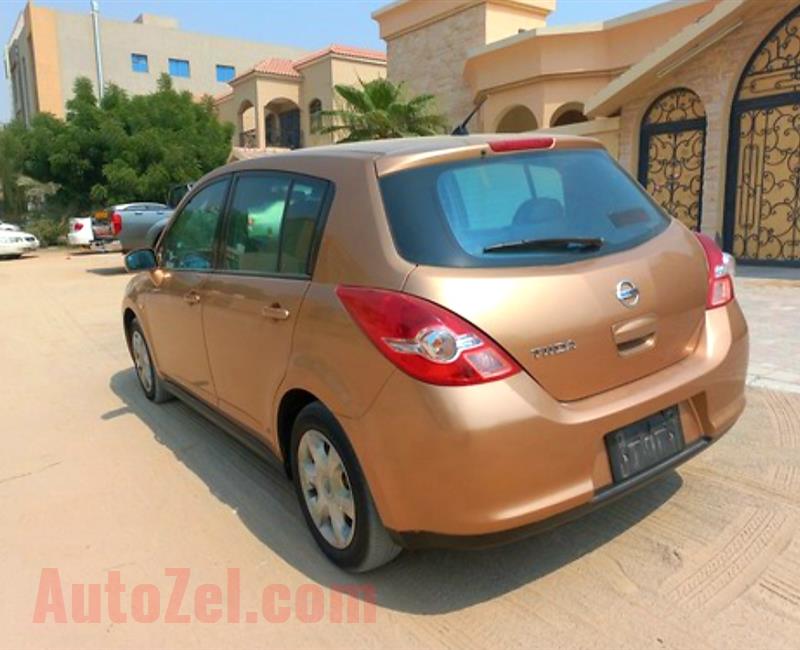Nissan Tiida 2009 Gulf specs Full Automatic  4-Cylinder Fuel economy vehicle. Family used vehicle in Excellent condition. Engine, Gear, Chassis and AC guranteed insha Allah.  Price: Aed 13,500/-(Negotiable) Call or What's App 055-4400750.