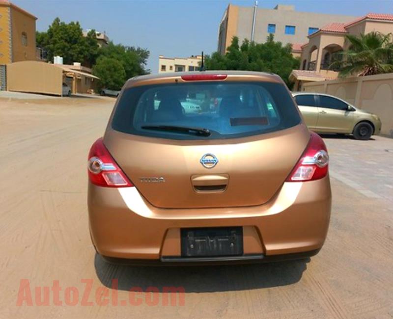 Nissan Tiida 2009 Gulf specs Full Automatic  4-Cylinder Fuel economy vehicle. Family used vehicle in Excellent condition. Engine, Gear, Chassis and AC guranteed insha Allah.  Price: Aed 13,500/-(Negotiable) Call or What's App 055-4400750.