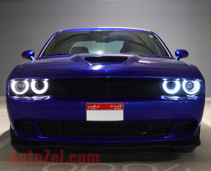 Dodge Challenger R/T 5.7L HEMI V8 2020 Model with one year insurance دودج تشالنجر 8 اسطوانات تأمين وملكية سنة موديل 2020 