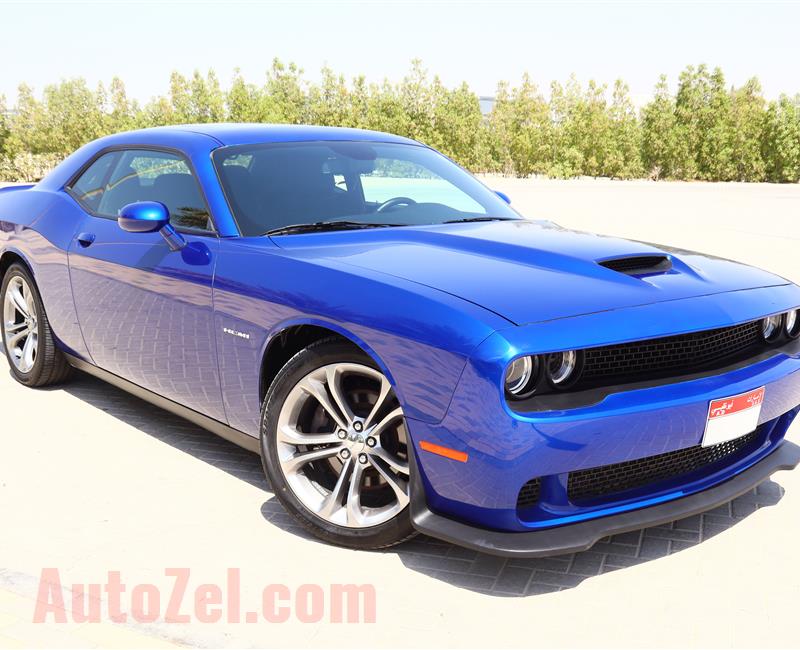 Dodge Challenger R/T 5.7L HEMI V8 2020 Model with one year insurance دودج تشالنجر 8 اسطوانات تأمين وملكية سنة موديل 2020 