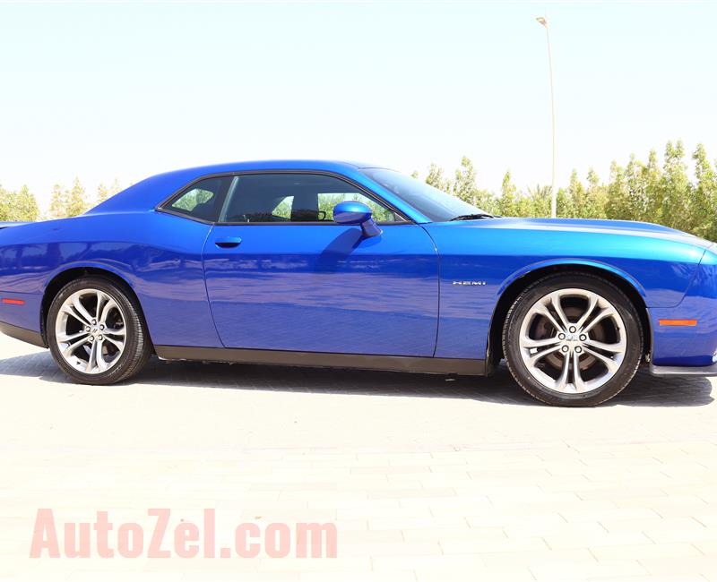 Dodge Challenger R/T 5.7L HEMI V8 2020 Model with one year insurance دودج تشالنجر 8 اسطوانات تأمين وملكية سنة موديل 2020 