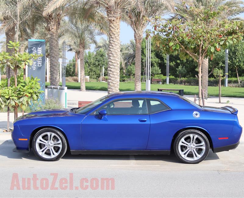 Dodge Challenger R/T 5.7L HEMI V8 2020 Model with one year insurance دودج تشالنجر 8 اسطوانات تأمين وملكية سنة موديل 2020 